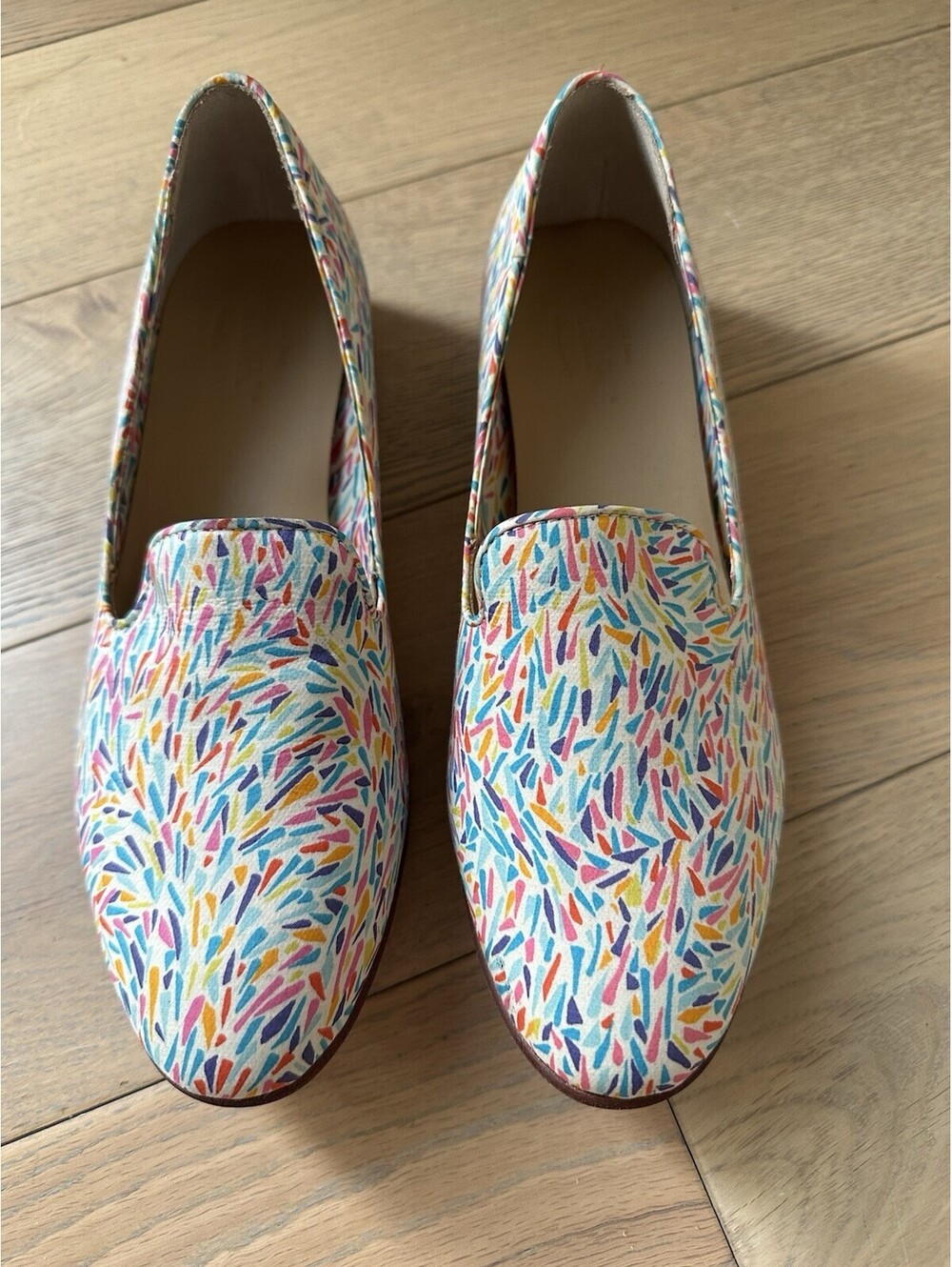 Sebago Flats Hutton Liberty Art Fabrics in Karter Print 6.5M Handcrafted Womens